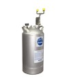 Portable eyewash station with 10 gallon (37.9 L) pressurized tank, certified ANSI Z358.1-2009.