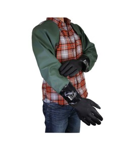 Gants de PVC, longueur de 38 po. 