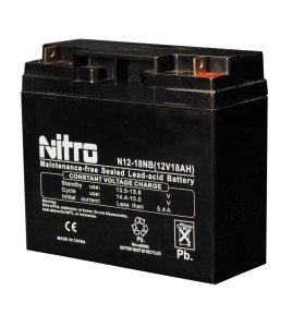 Batterie 12 V 18 Ah 216 W pour unité d'éclairage d'urgence