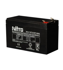 Batterie 12 V 7 Ah 84 W pour unité d'éclairage d'urgence