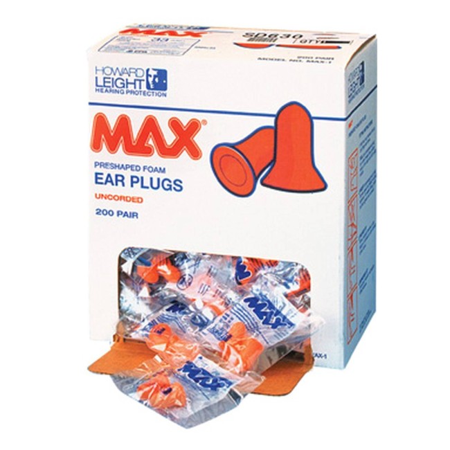 Max earplug 33 db bt/200 unit