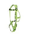 Peakwors compliance polyester safety harness, class A, one D-ring and pass-thru buckles , one size fit all..