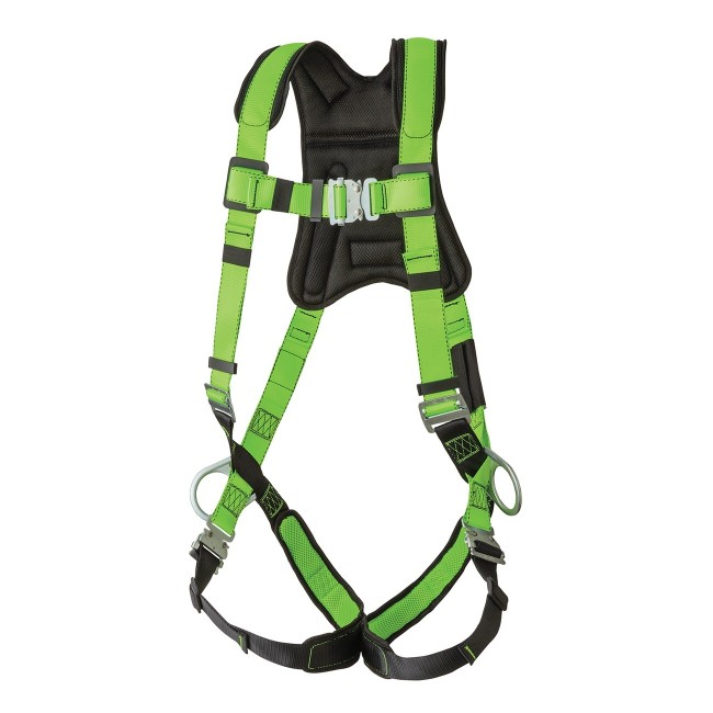 Harnais de sécurité de Peakworks en polyester, classe A, P, 3 anneaux en D, Quick-Connect  