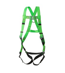 Peakworks contractor safety harness, 1 back and 1 front D-rings, mating buckles class A and L