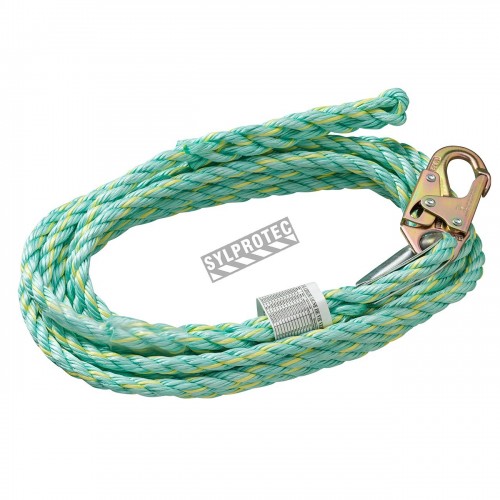 Peakworks 3 strand rope for vertical lifeline, made of a blend copolymer, diameter 5/8 in 16 mm