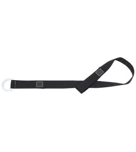 Peakworks polyester sling anchor with steel ring, one loop and variable size