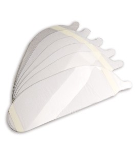 Clear peel-off compatible with Allegro full-face respirator RA9901.