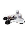 Allegro two-person respiratory protection kit with full hood and ambient air pump, no 9220-02.