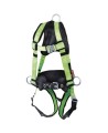 Peakworks Polyester Safety Harness Class A, P, 3 D Rings, Quick-Connect and padded lumbar support