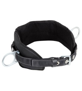 Ceinture de positionnement  avec support lombaire, 2 anneaux en D.