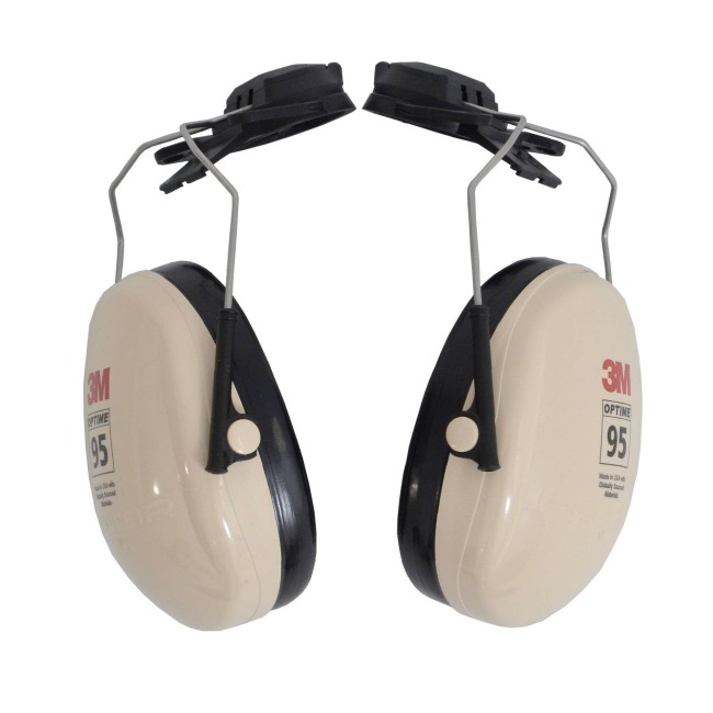 Coquille antibruit 3M pour casque de sécurité, 21 dB, Optime 95