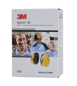 Earmuff PELTOR (3M) model H9A, 25 dB. Optime 98