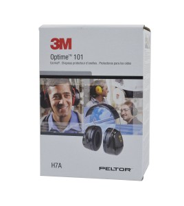 Over-the-head earmuff PELTOR model H10A, 27 dB, optime 101