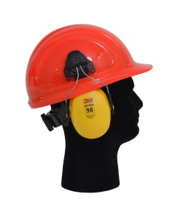 Earmuff PELTOR (3M) cap attached, average attenuation 23 dB, Optime 98.