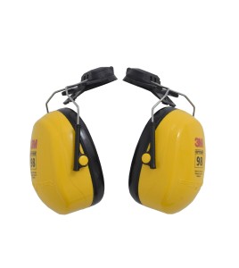 Earmuff PELTOR (3M) cap attached, average attenuation 23 dB, Optime 98.