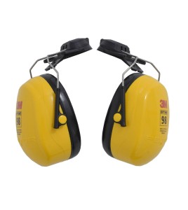 Earmuff PELTOR (3M) cap attached, average attenuation 23 dB, Optime 98.