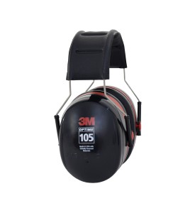 Earmuff PELTOR (3M) model H10A, 30 dB, over-the-head model, Optime 105.