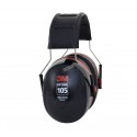 Earmuff PELTOR (3M) model H10A, 30 dB, over-the-head model, Optime 105.