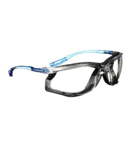 3M Virtua Max 11872 protective eyewear & foam seal, anti-fog clear polycarbonate lenses. CSA 