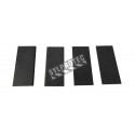 Set of 4 carbon vanes for model RA9832 (A-1500) Allegro’s low pressure ambient air pump.