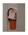 Wall hanger for Pyrene chemical powder extinguishers, 5 lbs