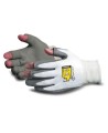 Open-finger glove with Dyneema® cut level A2, polyurethane palm-coated. Sold in pairs.