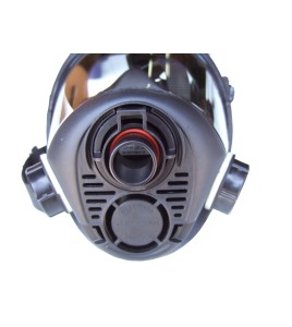 Survivair face-mounted powered air purifying respirator assembly. Ideal for abatement and decontamination. Large.