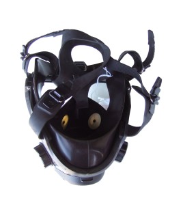 Survivair face-mounted powered air purifying respirator assembly. Ideal for abatement and decontamination. Large.