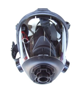 Survivair face-mounted powered air purifying respirator assembly. Ideal for abatement and decontamination. Large.