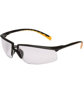 Lunette de sécurité Privo pour protection oculaire par 3M. Lentille de polycarbonate miroir & revêtement antibuée. Homologué CSA