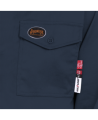 Safety shirt, FR-TECH 7 oz fireproof, navy blue size small to 4XL, Pioneer V2540440, model 7742, sold by unit