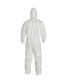 Disposable TYVEK 400  coveralls with hood, sold by unit