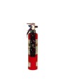 Portable fire extinguisher with powder, 2.5 lbs type ABC, ULC 1A-10BC, with vehicle hook.