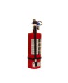 Portable fire extinguisher with powder, 5 lbs, type ABC, ULC 3A-10BC, with wall hook.