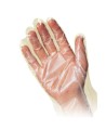 Polyethylene gloves, bag of 100  units.