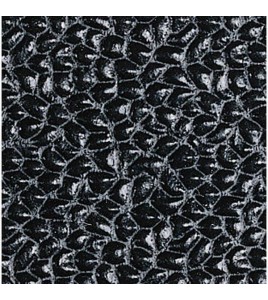 Tapis Comfort king 1/2 x 2` x 3` noir, 100%  Zedlan