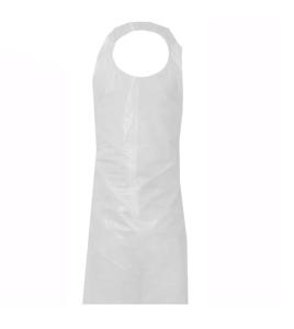 Polyethylene apron 1 mil 46 X 28  pq/100 units