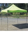 Instant refuge for sun wind and rain. Size: 3 m X 3 m (10 ft x 10 ft).