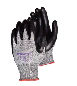 TenActiv™ cut-resistant ASTM/ANSI level A4 composite-knit glove with foam nitrile coating. Sold in pairs.