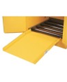 Drum ramp for all Justrite drum cabinets