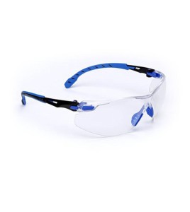 3M eyeglasse model Solus black/bleu frame, clear lens