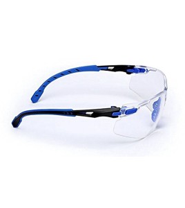 3M eyeglasse model Solus black/bleu frame, clear lens