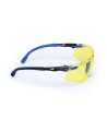 3M eyeglasse model Solus black/bleu frame, amber lens