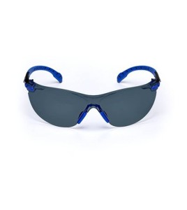 Lunettes Solus de 3M monture noir/bleu, lentille grise