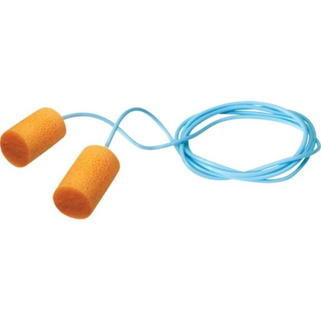 Honeywell Firmfit uncorded earplugs, 30 dB, box of 100 pairs.