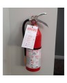 Wall hanger for Amerex chemical powder extinguishers, 5 to 6 lbs