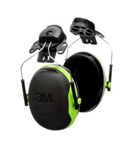 Coquille antibruit 3M modèle X4P3E pour casque de sécurité, 25 dB