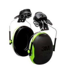 Earmuff PELTOR model X4P3E cap attached, 25 dB