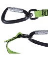 Peakworks harness tool attachment strap with locking carabiners