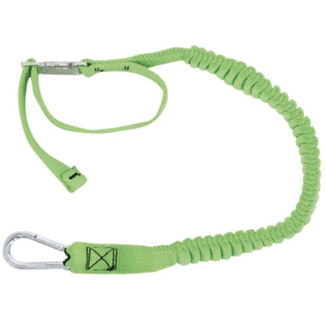 Tool strap that attaches to the wrist 1 1/8" (2.86 cm) wide by 18" (45.7 cm) long, for small, lightweight tools